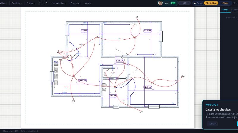 ElecPlan — captura del sistema